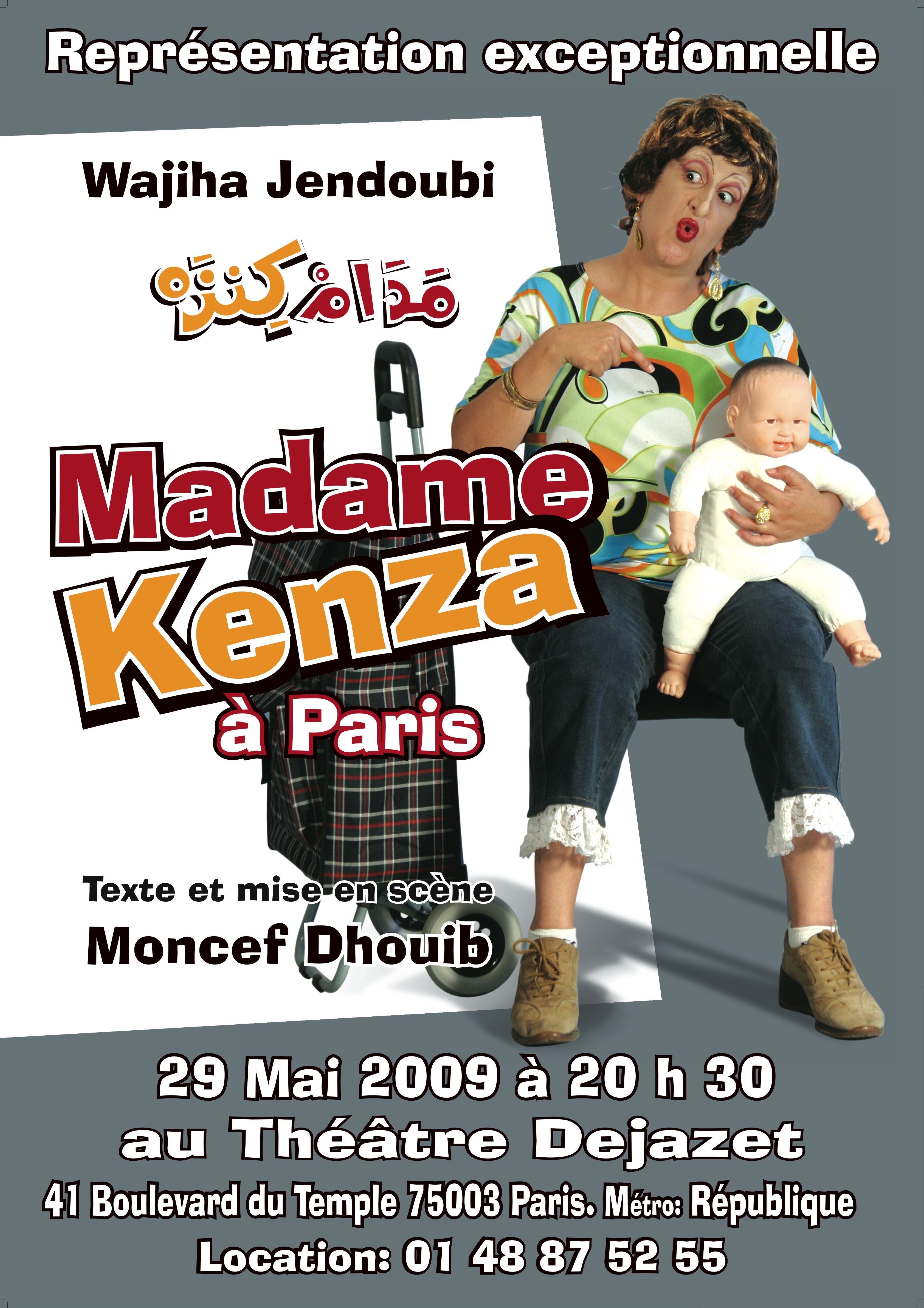 Madame Kenza à Paris